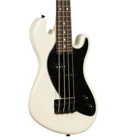 KALA Solid Body 4-String Cream Fretted U-BASS ukulelebasso (uusi)