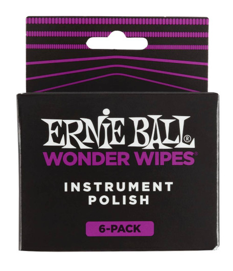Ernie Ball EB-4278 Wonder Wipes kiillotusliinat 6 kpl (uusi)