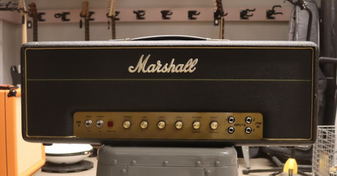 Marshall JTM45 2245 Tube Amplifier head + Transport Case (used)