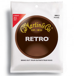 Martin MM12 Light Retro Nickel-Copper akustisen kielet 12-54 (uusi)