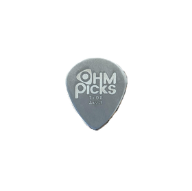 OHM Picks Jazz 3 0.8mm titaaniplektra (uusi)