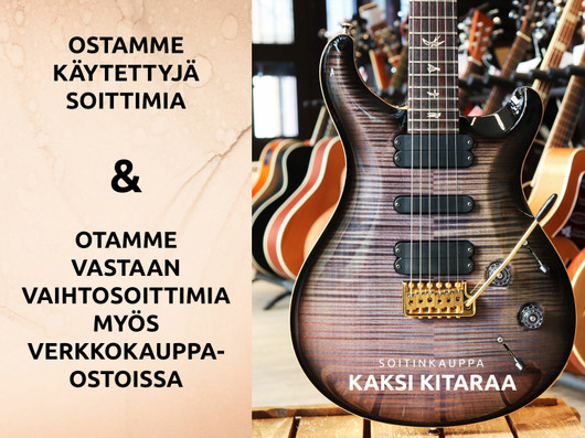 PRS SE NF3 Metallic Orange 2024 sähkökitara + gig bag (käytetty)