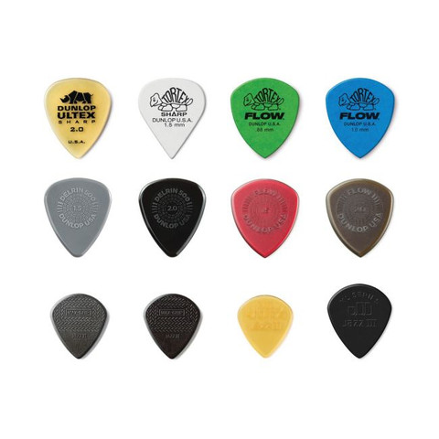 Dunlop Shred plektrasetti 12 kpl (uusi)