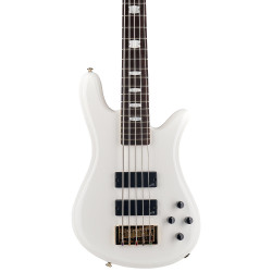 Spector Icon NS-5 Bolt-on White Gloss sähköbasso (uusi)