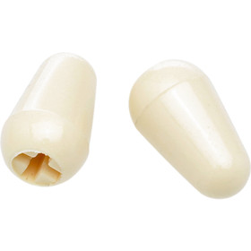 Fender Stratocaster Switch Tips White mikrofonikytkimen nuppi (uusi)