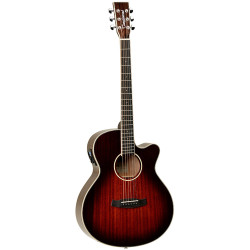 Tanglewood TW4 CE Antique Violin Burst elektroakustinen kitara (uusi)