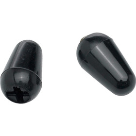 Fender Stratocaster Switch Tips Black mikrofonikytkimen nuppi (uusi)