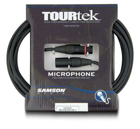 Samson Tourtek TM20 mikrofonikaapeli 6 m (uusi)