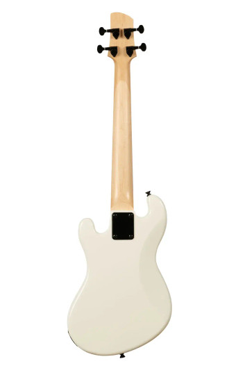 KALA Solid Body 4-String Cream Fretted U-BASS ukulelebasso (uusi)