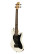 KALA Solid Body 4-String Cream Fretted U-BASS ukulelebasso (uusi)