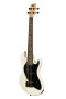 KALA Solid Body 4-String Cream Fretted U-BASS ukulelebasso (uusi)