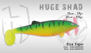 Huge Shad Firetiger 20cm 135g
