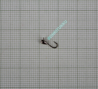 Volfram mormyshka 2 mm #18 länk mörk krom, nr 33