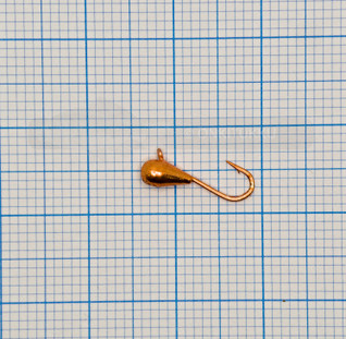 Volframist mormyshka 3 mm #16 link oranž kroom, nr 04