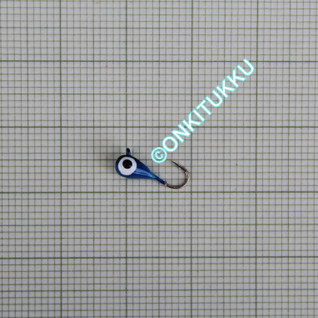 Volfram mormyshka 3 mm #16 länk blå, nr 37