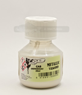 Cab Metallic Белый 50мл 