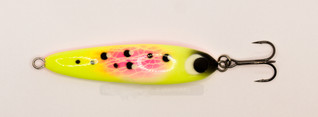 XO lusikkauistin taimenelle 90mm väri 6