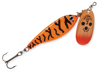 Blue Fox Minnow Super Vibrax 9g Orange Black