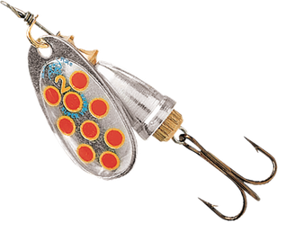 Blue Fox Vibrax Hot Pepper 6g Silver / Yellow / Red