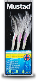 Mustad Luminous Hokkai trace litka #1/0 