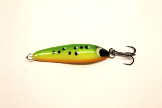 Salaris spoon lure for trout, 86 mm, color 6