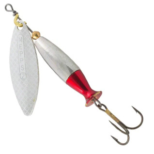 Mepps Aglia Long Heavy 3, 24 g; Color:  Silver-Silver/Red