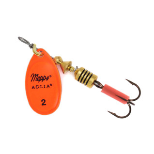 Mepps Aglia Fluo, size 2, 4,5 g; Color:  Orange
