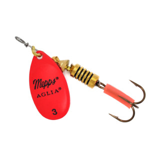 Mepps Aglia Fluo, size 3, 6,5 g; Color:  Red