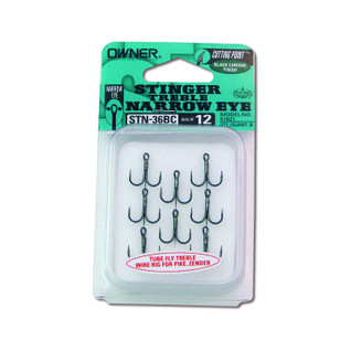 KolmihaaraInen putkiperhokoukku STN36BC #8 8kpl