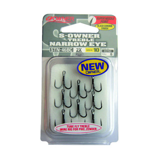 KolmihaaraInen putkiperhokoukku STN-46BC #10 8kpl