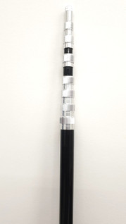 Adjustable telescopic carbonfiber landing net handle, 8m