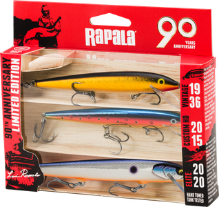Rapala 90 Years Floater Big Naturistic набор приманок