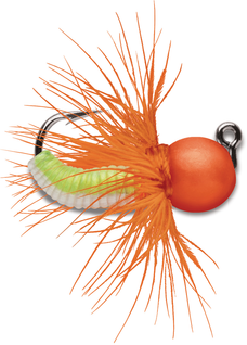 VMC Tungsten Fly Jig 1,8g Orange Chartreuse Glow