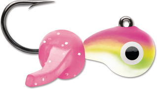 VMC Tungsten Mustache Jig 1,8g 2шт Pink Chartreuse Glow