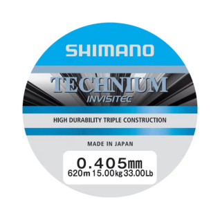 Shimano Technium Invisitec A Mono 620m 0.405mm 15.0kg Grey