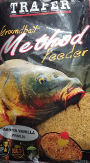 Traper Method Feeder Light-Colored groundbait with a Vanilla Aroma, 0.75 kg
