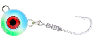 Deep Seeker Glow jäämeren jigipää #10/0 500g Sinivihreä