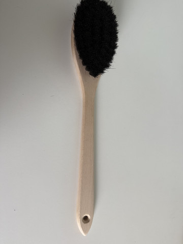 Saunaharja soikea, pituus 39 cm, pehmeä