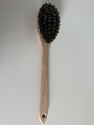 Saunaharja soikea, pituus 39 cm, puolipehmeä