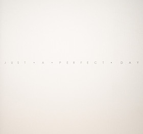 JUST A PERFECT DAY - korttipohja
