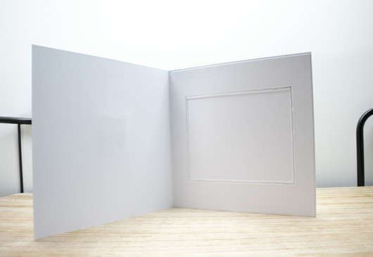 LOVE valkoinen - neliökortti