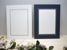 10 x 15 kuvalle foliopainettu pohjuke 