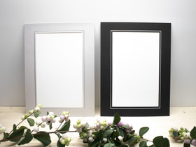 13 x 20 kuvalle foliopainettu pohjuke 