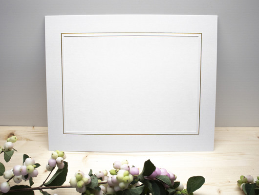 15 x 20 kuvalle foliopainettu pohjuke 