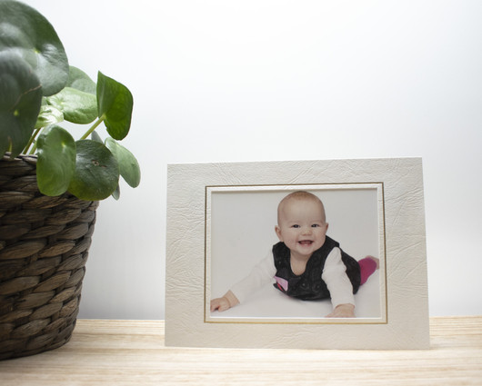 10 x 13 kuvalle foliopainettu pohjuke 