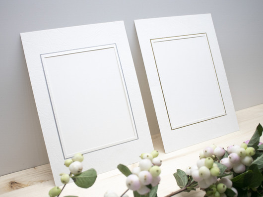 10 x 13 kuvalle foliopainettu pohjuke 