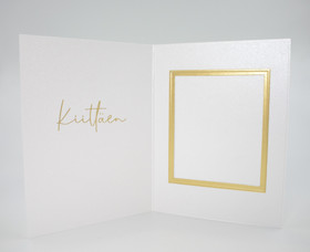 Preeglattu kiitoskortti