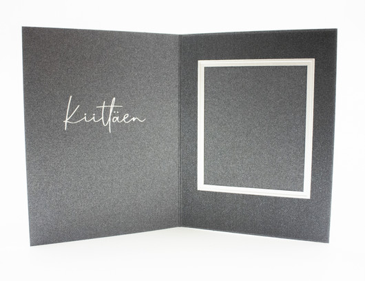 Preeglattu kiitoskortti