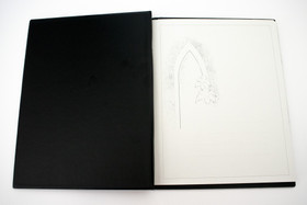 Hautajaiskansion painettu etulehti