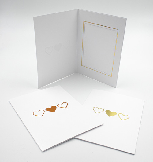 13 x 18 Kolme sydäntä - kiitoskortti 